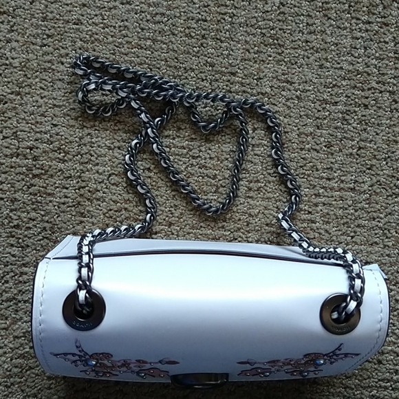 Coach Floral Embroidered Parker 18 Crossbody - Picture 10 of 12